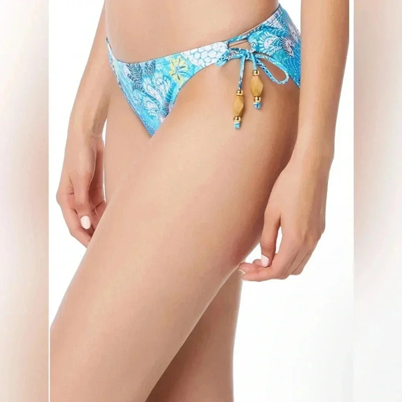 Bleu Rod Beattie Talk Sliding Triangle Bikini Top and Bikini Bottom - Picture 9 of 16